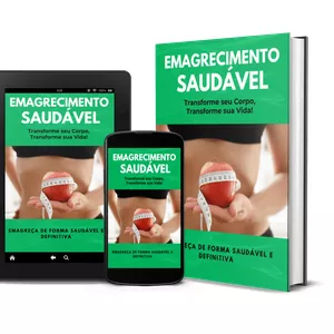 Imagem de capa para o Ebook Emagrecimento Saudável - Emagrecer a mente para Emagrecer o Corpo