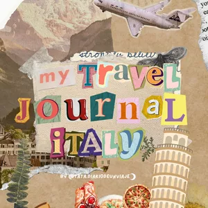 Imagen de portada para Ebook Italy Travel Journal- Journal de viajes edición Italia