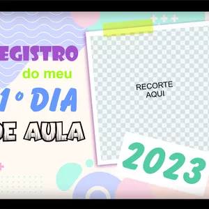 Imagem de capa para o Ebook Painel para registrar fotos do aluno no 1º dia