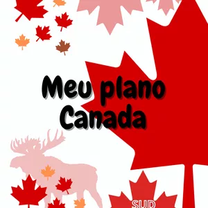 Imagem de capa para o Ebook MEU PLANO CANADA - PASSO A PASSO 