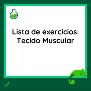 Imagem principal do produto Lista de exercícios - Tecido Muscular