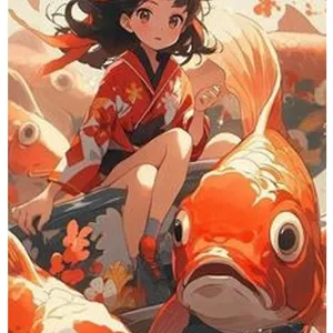 Imagem de capa para o Ebook  eBook "A Princesa e o Peixinho Dourado"