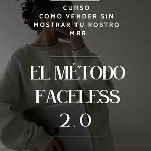 Imagen de portada para Ebook CURSO MÉTODO FACELESS (vender sin mostrar tu rostro)