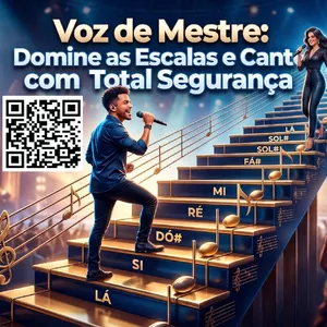 Voz de Mestre: Domine as Escalas e Cante com Total Segurança