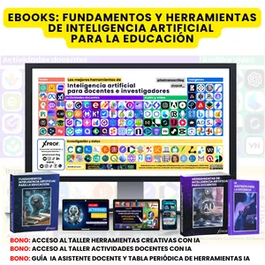 Imagen de portada para Curso online Ebooks: Fundamentos y herramientas de Inteligencia Artificial para la educación