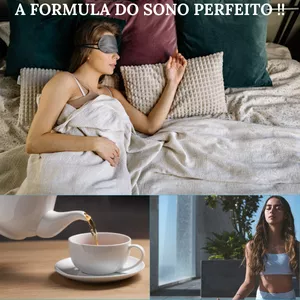 Imagem de capa para o Ebook A formula do sono perfeito !!
