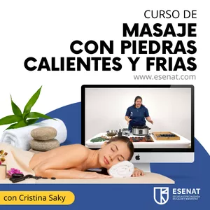 Imagen de portada para Curso online Curso de masaje con piedras calientes y frías