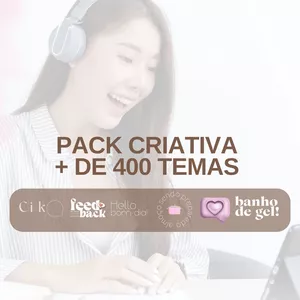 Imagem de capa para o Curso online  Packs criativa mais de 400 adesivos temáticos
