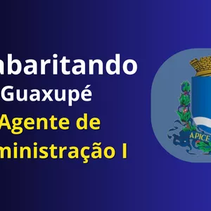 Imagem de capa para o Curso online Gabaritando Guaxupé - Agente de Administração I