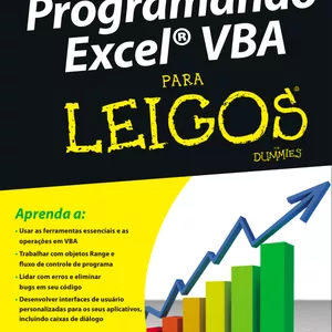 Imagem de capa para o Ebook Programando Excel VBA para Leigos