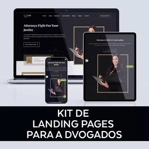 Imagem de capa para o Curso online KIT DE LANDING PAGES PARA ADVOGADOS