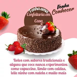 Imagem do curso CONFEITARIA EM CASA