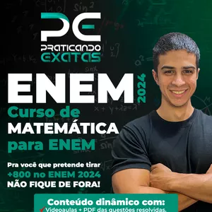 Imagem de capa para o Curso online MATEMÁTICA PARA ENEM +800