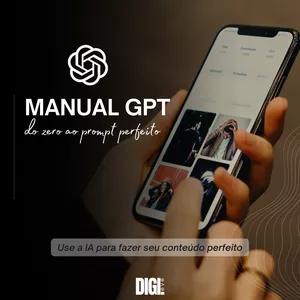 Imagem de capa para o Curso online Manual GPT - Do zero ao prompt perfeito