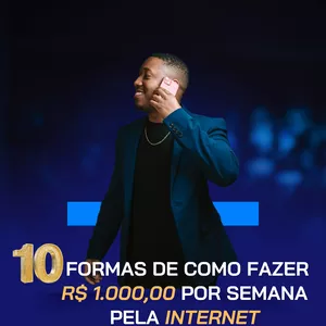 Imagem de capa para o Ebook 10 FORMAS DE FAZER R$ 1.000,00 POR SEMANA