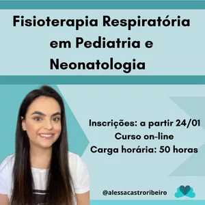 Imagem de capa para o Curso online Fisioterapia Respiratória em Pediatria e Neonatologia 