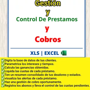 Imagen de portada para Ebook PLANTILLA GESTIÓN Y CONTROL DE PRÉSTAMOS Y COBRO