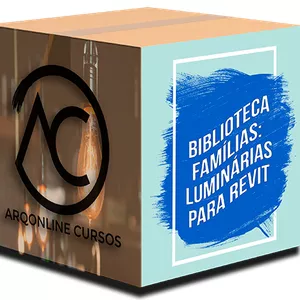 Imagem de capa para o Curso online Biblioteca Famílias Revit - Luminária