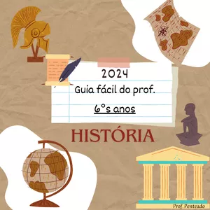 Imagem de capa para o Ebook Guia Fácil do Prof - 6°s Anos