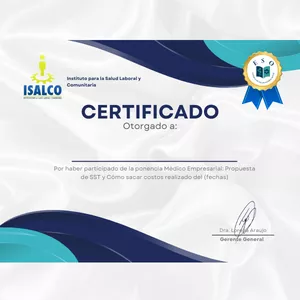 Imagen de portada para Curso online Certificado EXTRA avalado por empresa ISALCO