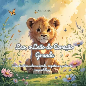 Imagem de capa para o Ebook Leo, o Leão do Coração Grande