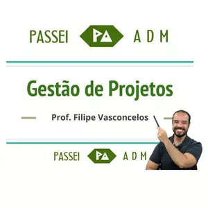 Imagem de capa para o Curso online Passei em Gestão de Projetos - PASSEI ADM 