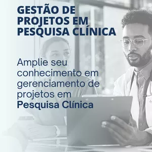 Imagem de capa para o Curso online Gestão de Projetos em Pesquisa Clínica