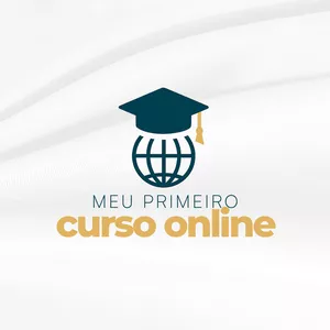 Imagem de capa para o Curso online Meu primeiro curso online