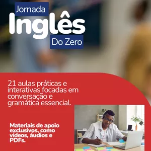 Imagem de capa para o Curso online Jornada Inglês do Zero