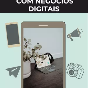 Imagem de capa para o Ebook Liberdade Financeira com Negócios Digitais