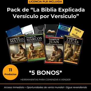 Imagen de portada para Curso online Pack de PDF de "La Biblia Explicada"