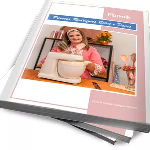 Imagem de capa para o Ebook Ebook de Bolos Caseiros (Faça e Venda)