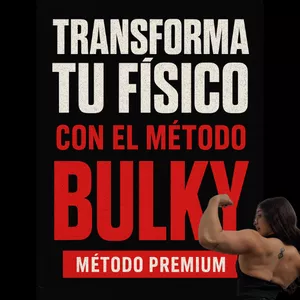 Imagen de portada para Curso online BulkyFitness Premium. Transforma tu físico con el método Bulky.