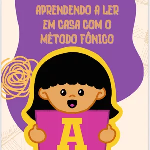 Imagem de capa para o Ebook Aprendendo a Ler com o método fônico 