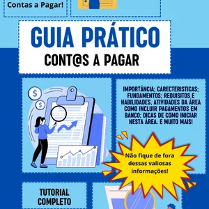Imagem de capa para o Ebook CONTAS A PAGAR - GUIA DEFINITIVO DE COMO TRABALHAR NESTA ÁREA.