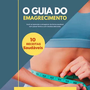 Imagem de capa para o Ebook 10 RECEITAS SAUDÁVEIS PARA EMAGRECER 