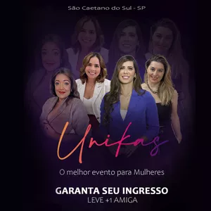 Imagem de capa para o Evento presencial UniKas - LEVE +1 AMIGA