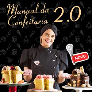 Imagem de capa para o Curso online Curso - O Manual da Confeitaria 2.0