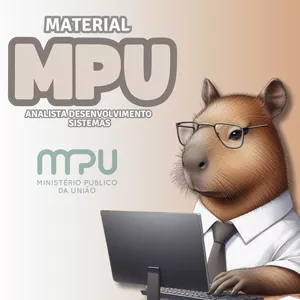 Imagem de capa para o Curso online RESUMO RETA FINAL MPU DESENVOLVIMENTO DE SISTEMAS