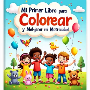 Imagen de portada para Ebook "Mi primer libro para colorear y mejorar mi motricidad"