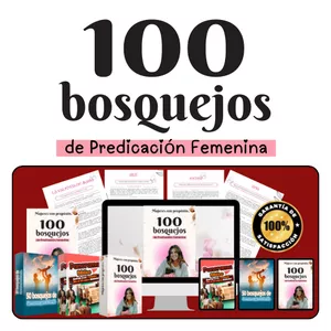 Imagen de portada para Curso online 100 Bosquejos de predicación Femenina