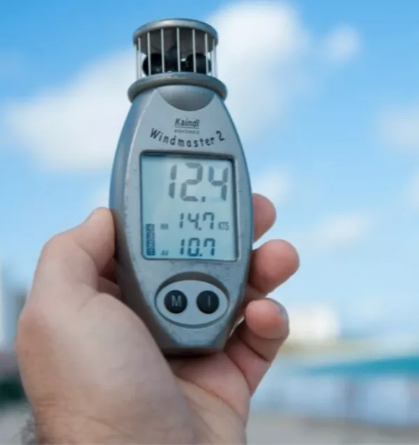 anemômetro