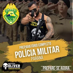 Imagem do curso 👮‍♂️Preparatório Completo POLÍCIA MILITAR do Paraná  👮‍♂️ PMPR - Instituto Óliver 