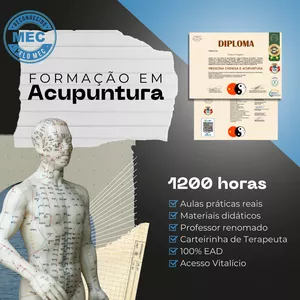 Imagem do curso Acupuntura: Profissionalizante