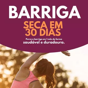 Imagem de capa para o Ebook Barriga seca em 30 dias
