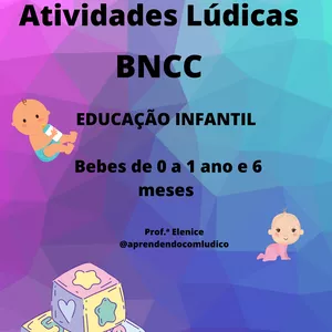 Imagem principal do produto E-book: atividades lúdicas para educação infantil (BNCC)