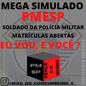 Imagem de capa para o Ebook 01 SIMULADO SOLDADO 2ºCL  PM SP