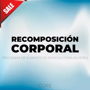 Imagen de portada para Curso online Recomposición Corporal