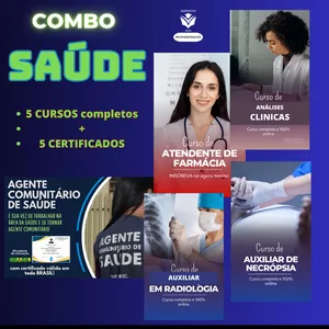 Imagem de capa para o Curso online Combo Área da Saúde