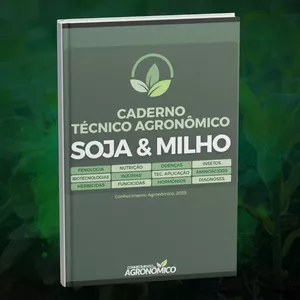Imagem de capa para o Ebook Caderno Técnico Agronômico - Soja e Milho